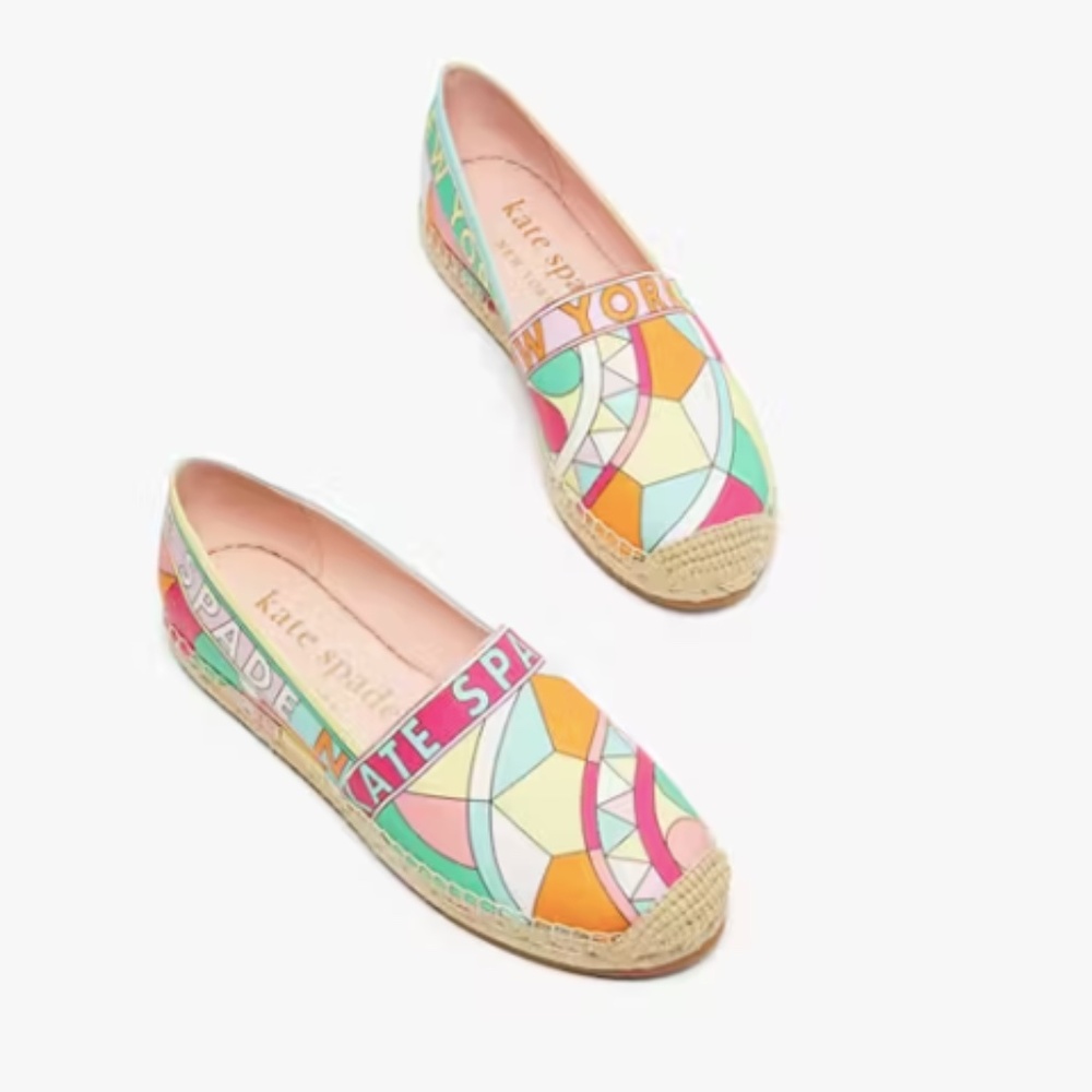 Kate Spade Geo Sun Espadrilles 7.5